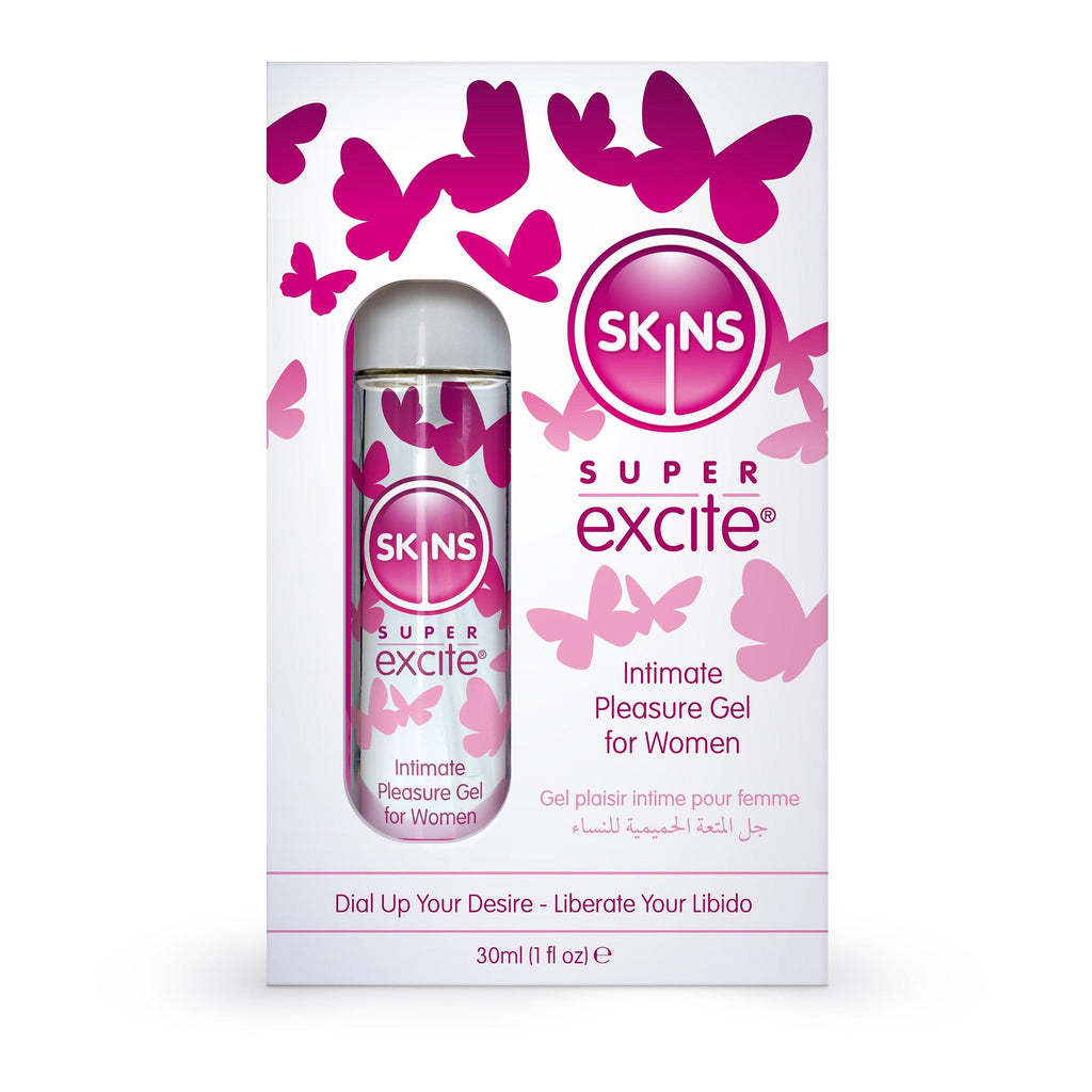 Skins Super Excite Clitoral Stimulation Gel 30ml | UberKinky